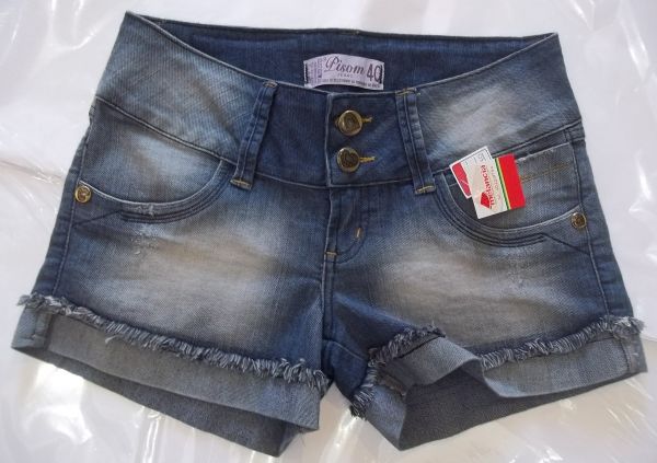 Short´s jeans barra viradinha